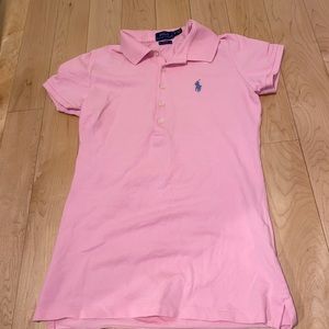 💖 pink polo ralph lauren shirt